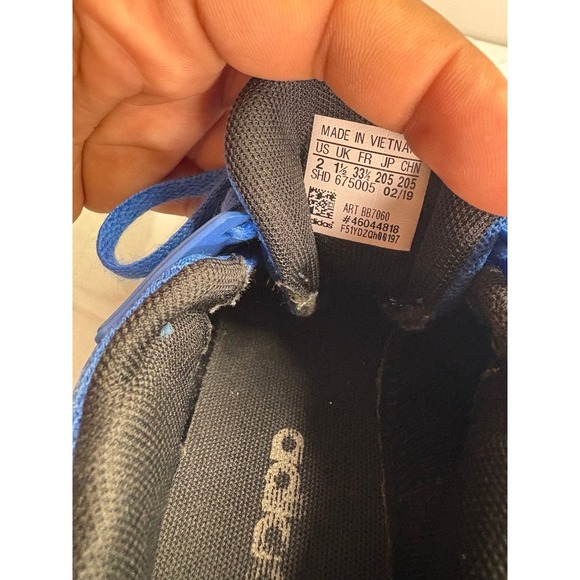 Unisex Kids Adidas Duramo 12k Running Shoe size 2 - Picture 6 of 7